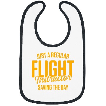 Discover Flight Instructor Pilot Aviation Trainer 50 Bibs