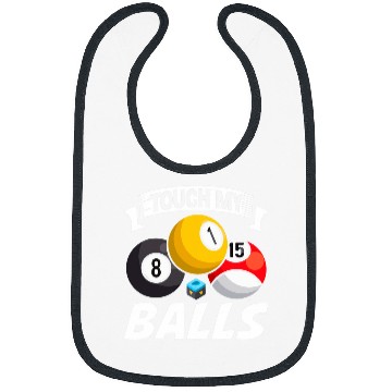 Discover Funny Billiard Pool Player Table Game Bibs