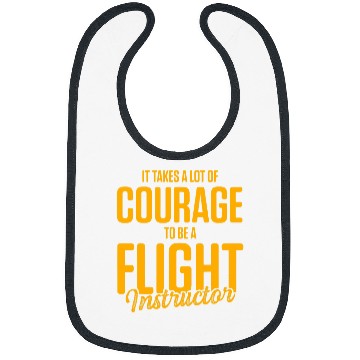 Discover Flight Instructor Pilot Aviation Trainer 42 Bibs