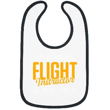 Discover Flight Instructor Pilot Aviation Trainer Bibs
