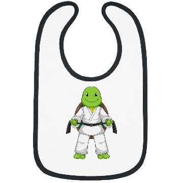 Discover Turtle Karate Martial arts Belt Bibs