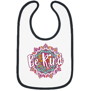 Discover Mandala Unity Day Orange Counselor Kindness Be Kind Teacher Bibs