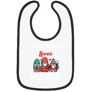 Discover Flight nurses Loves Shenanigans St Patricks Day Costume Bibs