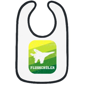 Discover Flight Student Retro Student Pilot Aviation Training Aviator 1 Bibs