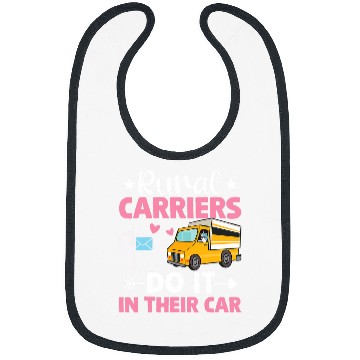 Discover Rural Carriers Do It In Car Postal Worker Postal Girl Bibs