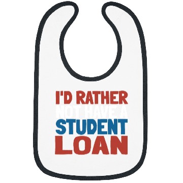 Discover Funny Debt Education Student Loan Bibs