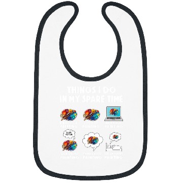 Discover Painting Art Painter Artist Things i do spare time Fungi Bibs