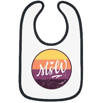 Discover Sunset MSW Social Worker Bibs