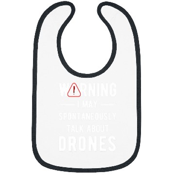 Discover Funny Drone Pilot Quote Quadcopter Drone Bibs