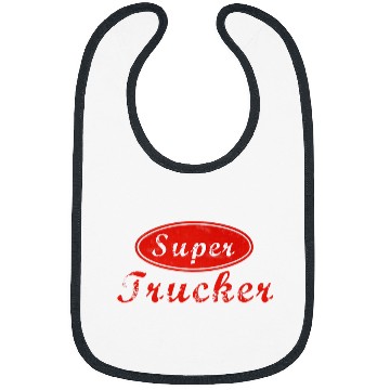 Discover Super Trucker Truck Driver Bibs