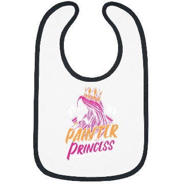 Discover Painting Princess Varnisher Paint Painter Bibs