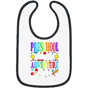 Discover Preschool Where The Adventure Begins Back To School Bibs