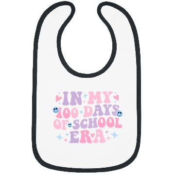 Discover In My 100 Days of School Era Bibs