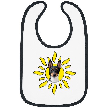 Discover Sunshine Toy Fox Terrier Bibs