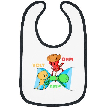 Discover Funny Electrician Electrical Engineer Bibs