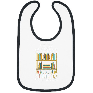 Discover Funny Reading Book Nerd Hoarder Bookworm Hoarding Bibs