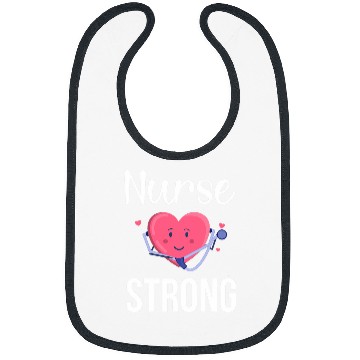 Discover nurses Strong Cute Nursing Student nurses Bibs