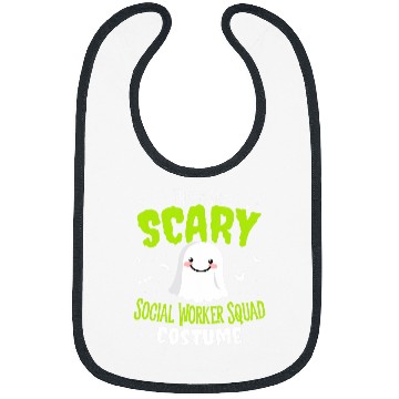 Discover Funny Halloween This is my Scary Social Worker Squad Custome Bibs