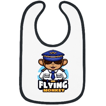 Discover Flying Monkey Pilot Bibs