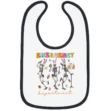 Discover Skeletons Dancing Easter Emergency Department Er nurses Bibs