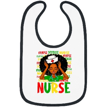 Discover nurses rn black nurses junenth nursing black history month Bibs