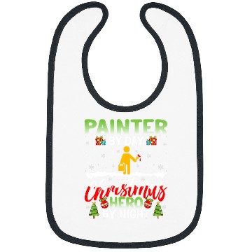 Discover Painter by Day Christmas Hero Night Painter Christmas Bibs