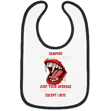 Discover Vampire Phlebotomist Halloween Phlebotomy Scary Bibs