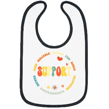 Discover Groovy Student Support Crew Appreciation Day Back To School Bibs