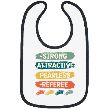 Discover Strong Attractive Fearless Referee Bibs