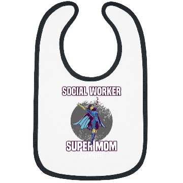 Discover Social Worker By Day Super Mom By Night Hardworker Bibs