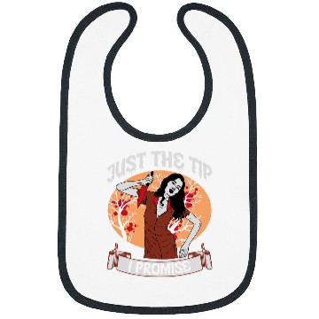 Discover Funny Halloween Zombie nurses Just The Tip Bibs