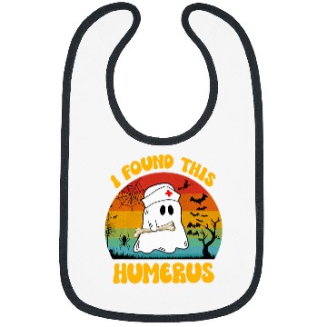 Discover Funny nurses Retro Halloween nurses I found this humerus Bibs