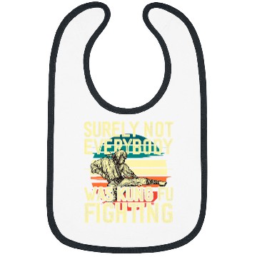 Discover Surely Not Everybody Was Kung Fu Fighting Retro Bibs