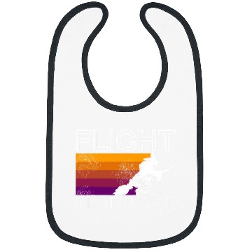 Discover Funny Flight Instructor Pilot Gift Spooky Halloween Witch Bibs
