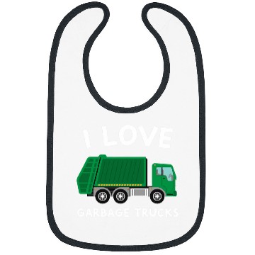 Discover I Love Garbage Trucks Funny Garbage Truck Driver Worker Bibs