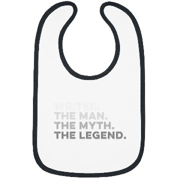 Discover Writer The Man The Myth The Legend Bibs