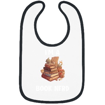 Discover Im A Book Nerd Bibs