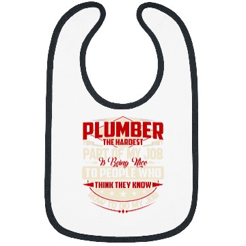 Discover Funny Gift For Plumber Because Even Electricians Need Heroes 1 Bibs