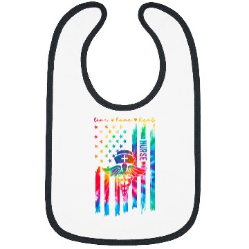 Discover nursess Day Happy nurses Week 2024 Appreciation nurses Tie Dye Bibs