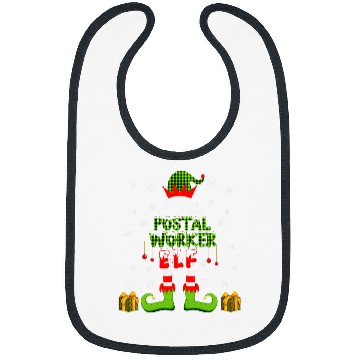 Discover Im The Postal Worker Elf Christmas Elf Costume Family Bibs