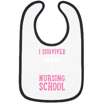Discover Nursing School Future nurses Student Graduation Vintage Bibs