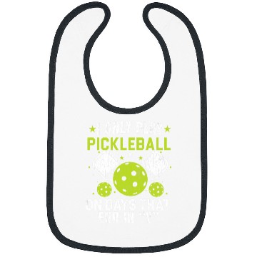 Discover I Play Pickleball Funny Player Paddle Lover Graphic Bibs