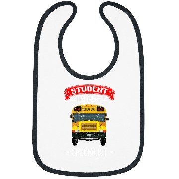 Discover Student Delivery Specialist Funny Gifts School Bus Driver Bibs