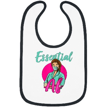 Discover Nursing Student Doctor Essential AF nurses Bibs