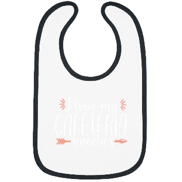 Discover Sweeties School Lunch Lady Cafeteria Worker Gift women Bibs