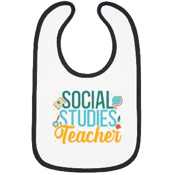 Discover Social Studies Teacher Sociologist History Social Science Bibs