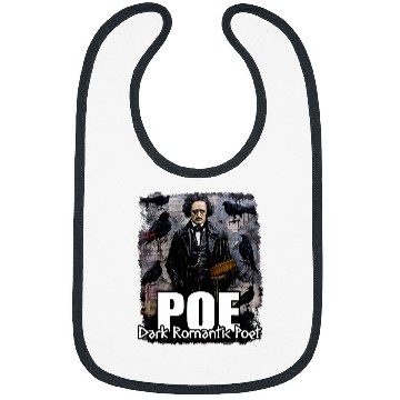 Discover Writer Edgar Allan Poe Bibs