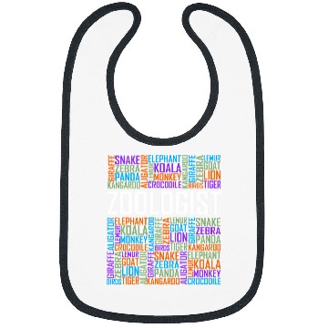 Discover Zoologist Words Zoology Graduate Student Bibs