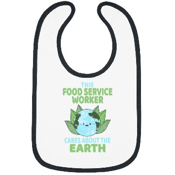 Discover Food Service Worker Earth Day School Classroom Bibs