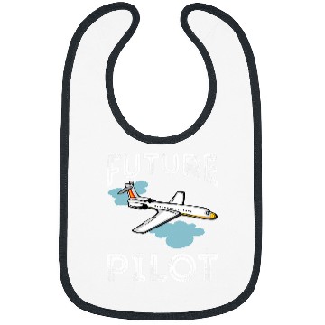 Discover vintages Future Pilot Funny Pilot Tools Lover Family Bibs